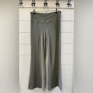 Athleta Sage Green Flare Pants